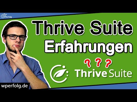 THRIVE SUITE Review (2022): Beste All-In-One Toolbox für WordPress? | Thrive Themes Test | Erfahrung