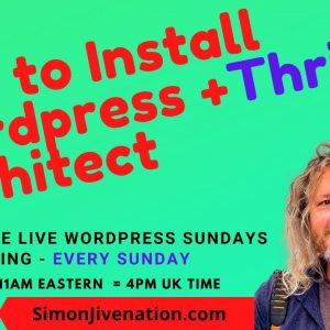 Ministry of Freedom Thrive Architect Thrive Themes wordpress install trick