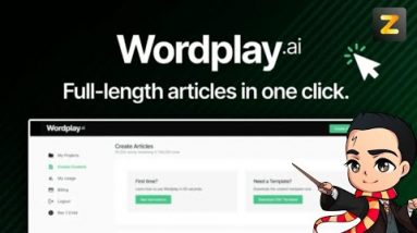 How to Create Blog Posts with AI using Wordplay | AppSumo Review