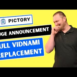 Actual Vidnami Replacement | Vidnami on Steriods | Pictory Announcement  | Hurry!