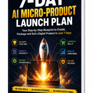 Discover the simple 7-day plan for turning one idea into a Sellable Digital Product