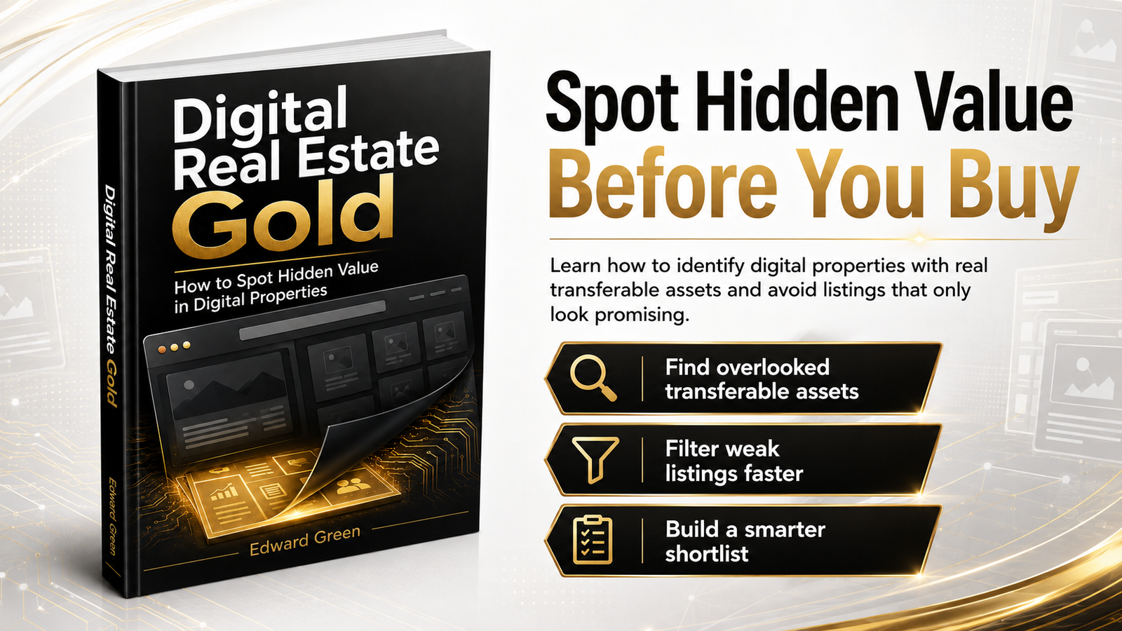 gumroad cover digital-real-estate-asset-flipping